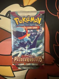 Pokemon TCG: Paldea Evolved Booster Pack Factory Sealed - Image 1