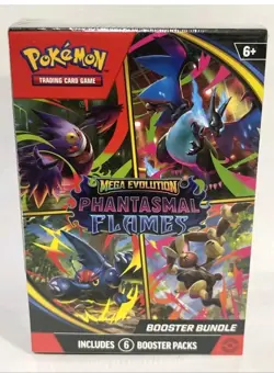Pokemon - ME02 Mega Evolution Phantasmal Flames - Booster Bundle-NEW-Sealed - Image 1