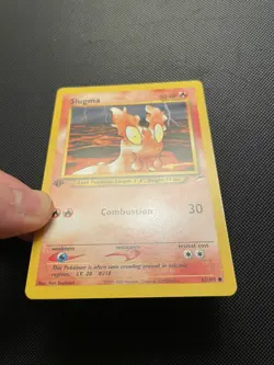 Slugma 82/105 1st Edition Common Neo Destiny Pokemon 2002 WOTC Vintage First - Image 3