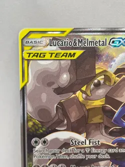 Lucario & Melmetal GX Pokemon TCG Black Star Promo SM192 - Image 2