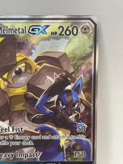 Lucario & Melmetal GX Pokemon TCG Black Star Promo SM192 - Image 3
