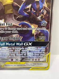 Lucario & Melmetal GX Pokemon TCG Black Star Promo SM192 - Image 4