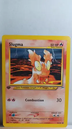 Slugma 1st Edition [LP] - Pokemon TCG Neo Destiny 82/105 [Common] - Image 1
