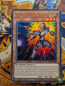 Vision HERO Poisoner - BLHR-EN008 - Ultra Rare 1st Edition - Yugioh - Image 1