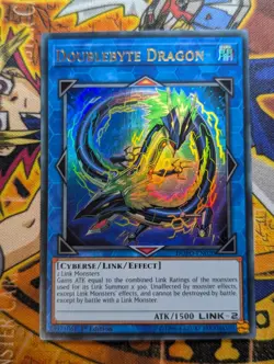 Doublebyte Dragon - DUPO-EN020 - Ultra Rare - 1st Edition Yugioh - Image 1
