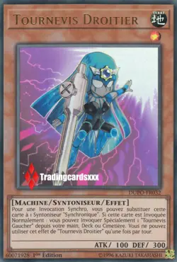 ?Yu-Gi-Oh!? Tournevis Droitier (Righty Driver) : DUPO-FR032 -VF/Ultra Rare- - Image 1