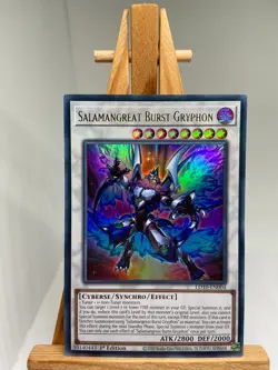 Salamangreat Burst Gryphon - Ultra Rare 1st Edition LD10-EN004 - NM - YuGiOh - Image 1