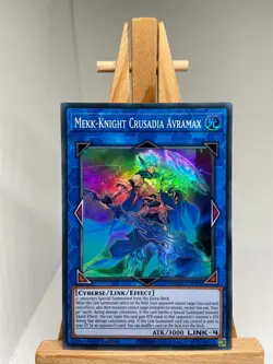 Mekk-Knight Crusadia Avramax - Super Rare 1st Edition MAZE-EN054 - NM - YuGiOh - Image 1