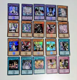 Complete (20 Cards) Dragonmaid Collection BLMM UR Emblazoned NM Yu-Gi-Oh! - Image 1