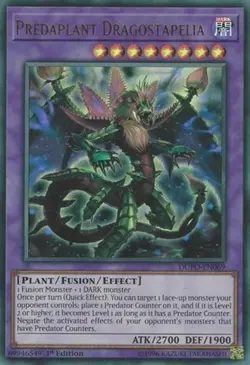 Predaplant Dragostapelia - DUPO-EN069 - Ultra Rare 1st Edition Yugioh MINT - Image 1