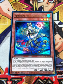 Abysshrine, Atlantean Spirit mp25-en244 1st Edition (NEW) Ultra Rare Yu-Gi-Oh! - Image 1