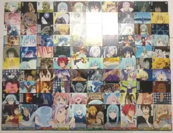Lot of 100 Weiss Weiβ Schwarz That Time I Got Reincarnated as a Slime Card set - Image 1