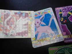 Pokemon Card Marumiya Holo Sticker x5 Espeon Umbreon Leafeon Glaceon etc #5565 - Image 4