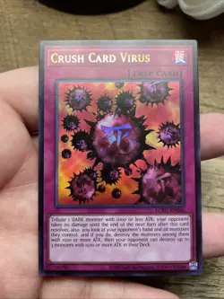 Crush Card Virus LCKC-EN046 Unlimited Ultra Rare Near Mint +Bonus FREE SHIPPING! - Image 1