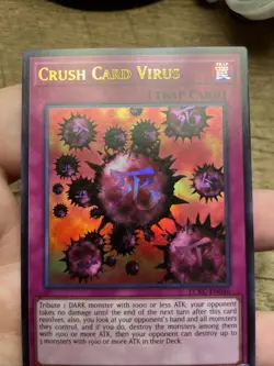 Crush Card Virus LCKC-EN046 Unlimited Ultra Rare Near Mint +Bonus FREE SHIPPING! - Image 4