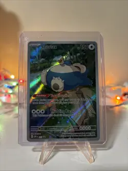 Pokemon TCG Snorlax Promo Scarlet & Violet 151 Black Star Holo Card #051 - Image 1