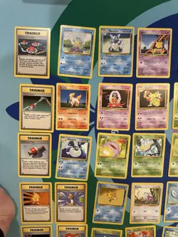 Huge Lot Of 59 Vintage Base Set Pokemon Cards WOTC 1999 Old School - Image 2