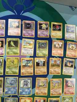 Huge Lot Of 59 Vintage Base Set Pokemon Cards WOTC 1999 Old School - Image 3