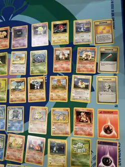 Huge Lot Of 59 Vintage Base Set Pokemon Cards WOTC 1999 Old School - Image 4