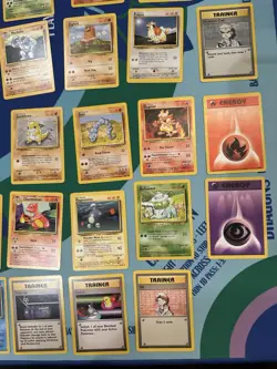 Huge Lot Of 59 Vintage Base Set Pokemon Cards WOTC 1999 Old School - Image 5