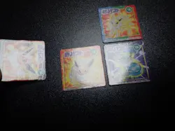 Pokemon Bros GB Pocket Mini Card x4 Jolteon Flareon Vaporeon Eevee #5887VG/LP/PL - Image 5