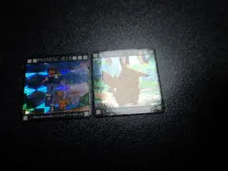 Pokemon Bros GB Pocket Mini Card Prism Holo x2 Ash Pikachu #5885 EX/PL - Image 3