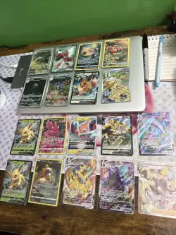 Pokemon card lot of 77 cards.Random,(see pics) the cards in the pic are included - Image 2