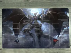 WVICM Playmat The Bystial Lubellion TCG CCG Trading Card Game Mat Mouse Pad Bag - Image 1