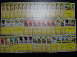 Pokemon Card Non Holo Shining Pikachu Lot Of 46 SET 023/071 025/165 etc #5672 - Image 1