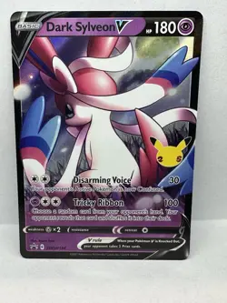 Dark Sylveon V SWSH134 SWSH: Sword & Shield Promo Cards Holo - Image 1