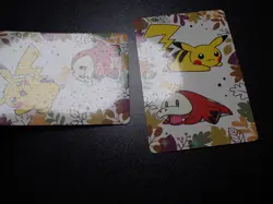Pokemon Card Pronto Promo 2 SET Holo Prism Shining Pikachu Fuecoco #5965 EX - Image 2