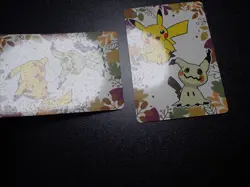 Pokemon Card Pronto Promo 2 SET Holo Shining Pikachu Mimikyu #5960 EX - Image 2