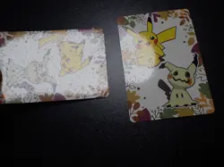 Pokemon Card Pronto Promo 2 SET Holo Shining Pikachu Mimikyu #5960 EX - Image 3