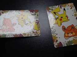 Pokemon Card Pronto Promo 2 SET Holo Prism Pikachu & Pawmi #5974 EX - Image 3