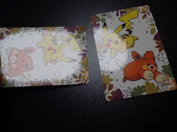 Pokemon Card Pronto Promo 2 SET Holo Prism Pikachu & Pawmi #5974 EX - Image 5