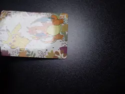 Pokemon Pronto Promo Thank you Card Holo Prism Pikachu & Charizard #5932 EX - Image 2