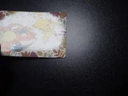 Pokemon Pronto Promo Thank you Card Holo Prism Pikachu & Charizard #5932 EX - Image 3