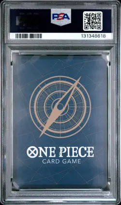 2025 ONE PIECE OP07-073 BANDAI CARD GAMES FEST 25-26 MONKEY D LUFFY PROMO PSA 10 - Image 2