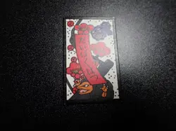 Pokemon Traditional Poker Playing Card Hanafuda Golem Weezing #1 NM- or NM/EX - Image 1