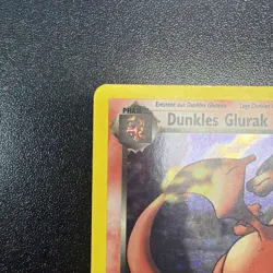 German Pokemon Card Dark Charizard (Dunkles Glurak) Team Rocket Holo 4/82 MP JY - Image 2