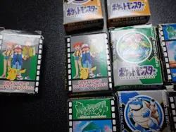 Pokemon Bros GB Pocket Mini Card Empty Box x9 Mew Blastoise etc #5904 Damaged - Image 2
