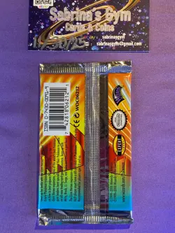 1st Edition Gym Heroes Lt. Surge artwork Pokemon Card Booster Pack (New Sealed) - Image 2