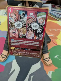 ONE PIECE Card Game 2nd ANNIVERSARY In Two Years!! Op01-030 ENG VERSION - Image 1