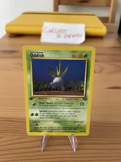 Oddish 58/64 Jungle 1st Edition - Pokemon Card - Image 1
