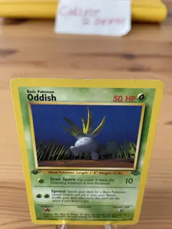 Oddish 58/64 Jungle 1st Edition - Pokemon Card - Image 2