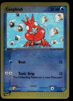 Pokemon Card - Corphish Dragon 54/97 Common Reverse Holo - Image 1