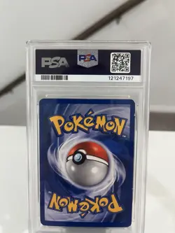 Pokemon TCG Lugia Neo Genesis Holo Rare Card 9/111 PSA 4 - Image 3