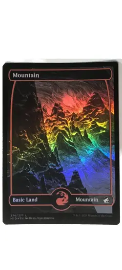 MTG: Various Mountain Foils (Various Sets) **See Descriptions** - Image 1