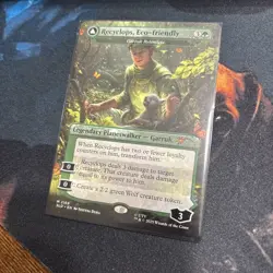 Mtg Recyclops, Eco-friendly/ Garruk Relentless - Secret Lair Drop + Bonus Foils - Image 1
