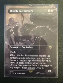 Orcish Bowmasters (Borderless) Universes Beyond: the Lord of the Rings - Image 1
